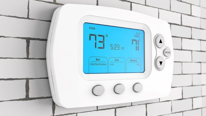 Carrier Digital Thermostat | Columbia Heating and Cooling Portland, Oregon