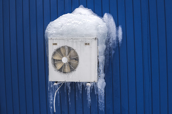 Frozen air conditioning unit