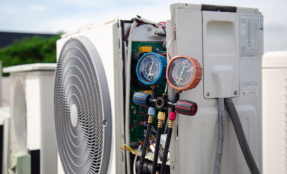 Tigard air conditioner getting a tune up